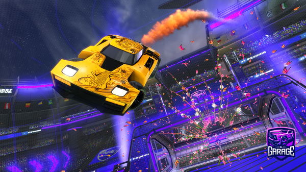 A Rocket League car design from stl_z