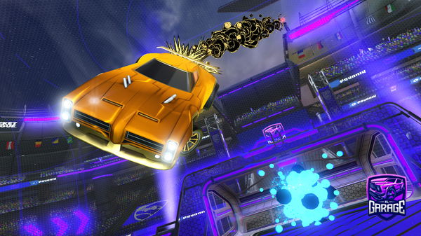 A Rocket League car design from winbros10