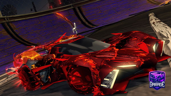 A Rocket League car design from Svamptoast