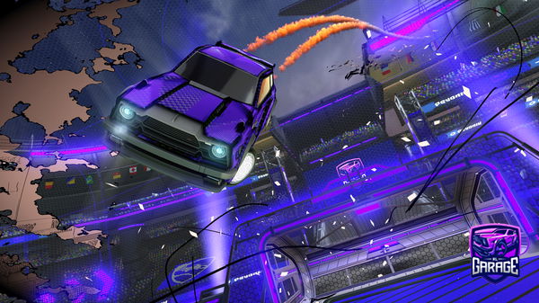 A Rocket League car design from DrRadium