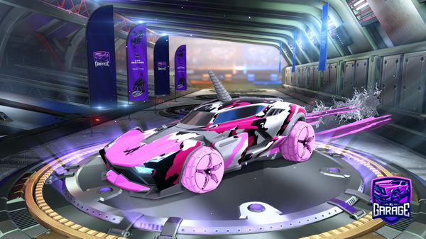 A Rocket League car design from irosario78