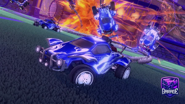 A Rocket League car design from Mesrop0104