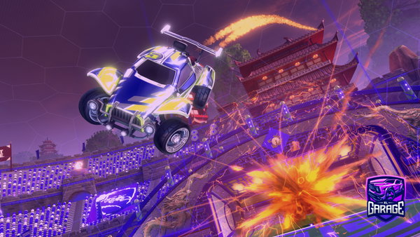 A Rocket League car design from LonerismRL