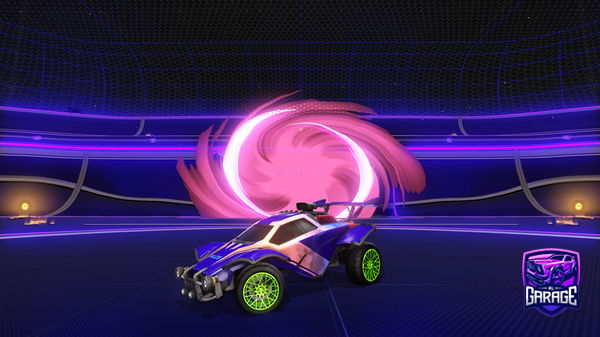 A Rocket League car design from mobeby