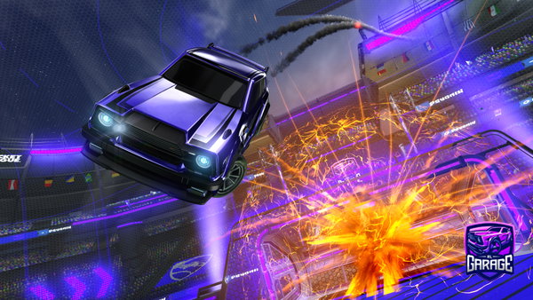 A Rocket League car design from DybalaGrosser