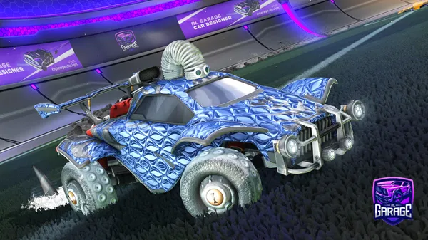 A Rocket League car design from -Goose-