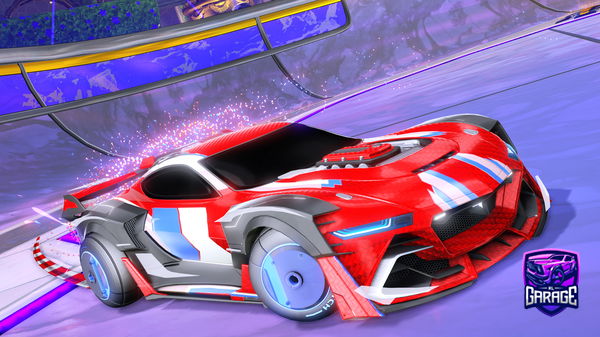 A Rocket League car design from SmartCatOffical