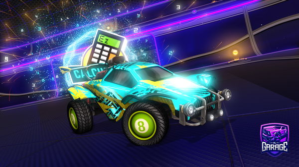 A Rocket League car design from CornyRL