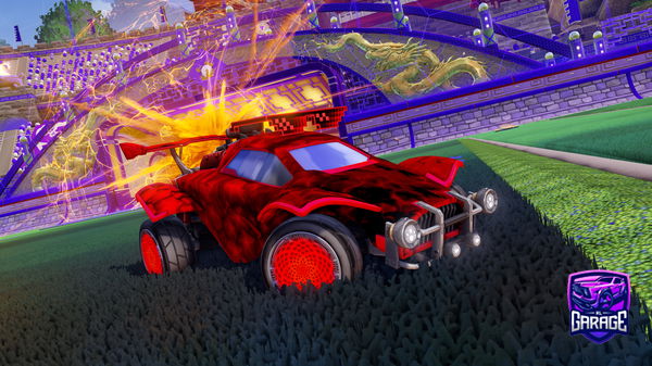 A Rocket League car design from Flkdjdkej