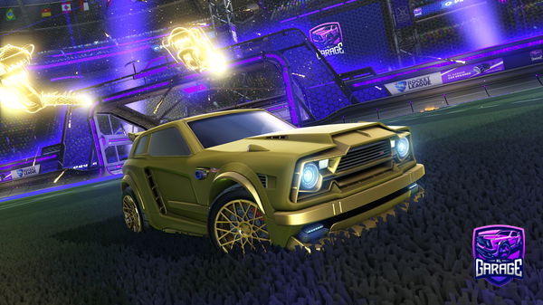 A Rocket League car design from Frosty871