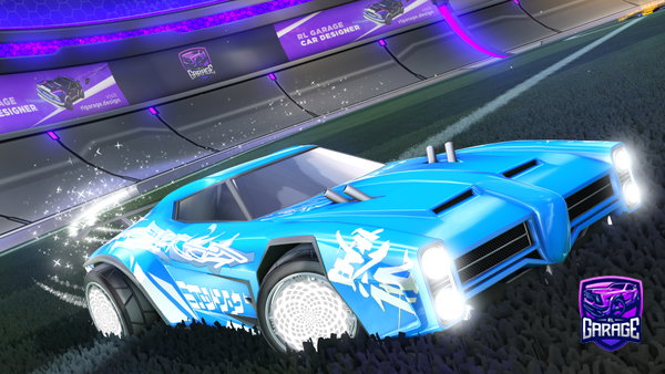 A Rocket League car design from TopTierFreestyle