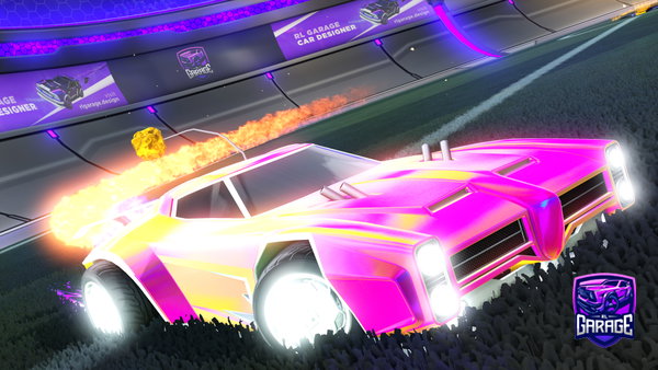 A Rocket League car design from ScrpnClan