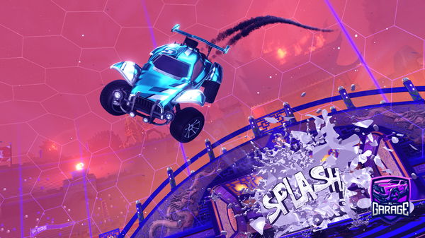 A Rocket League car design from Parea