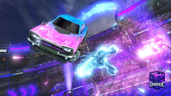 A Rocket League car design from ZombieChicken92