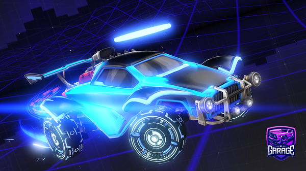 A Rocket League car design from Stavy09