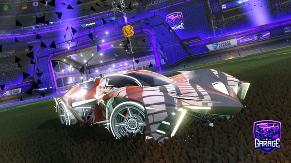 A Rocket League car design from p_silv