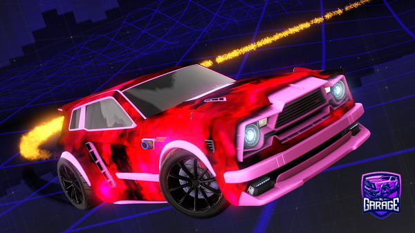 A Rocket League car design from Mayto_slp