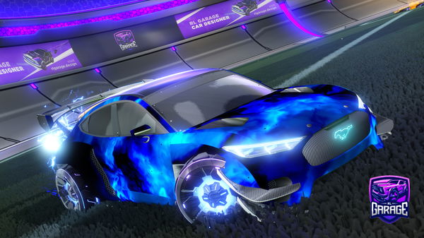 A Rocket League car design from garyfox007
