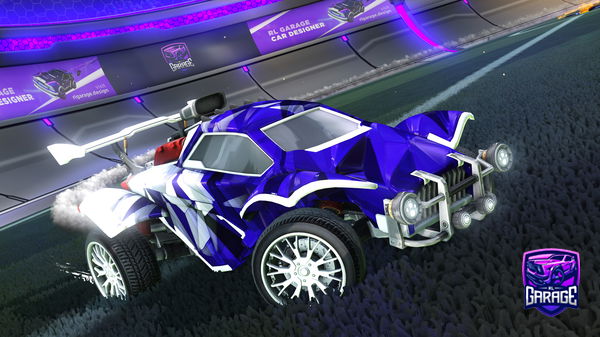 A Rocket League car design from Tegly