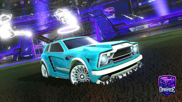 A Rocket League car design from Clapped-by-Twez