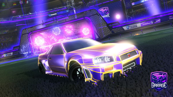 A Rocket League car design from M4dreap3r