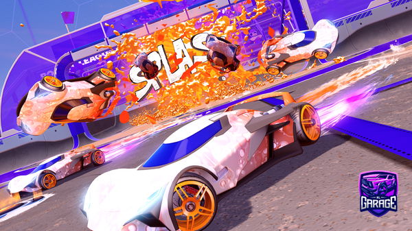 A Rocket League car design from KIABOYZ