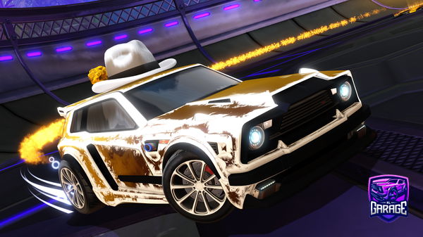 A Rocket League car design from Rogo195