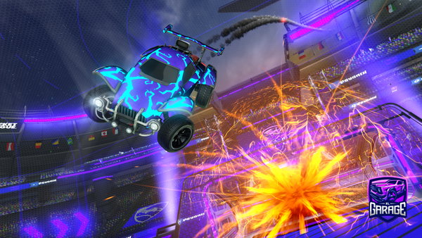 A Rocket League car design from SarahxP