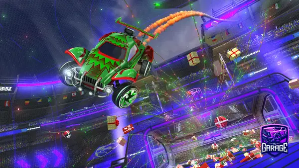 A Rocket League car design from g7ld