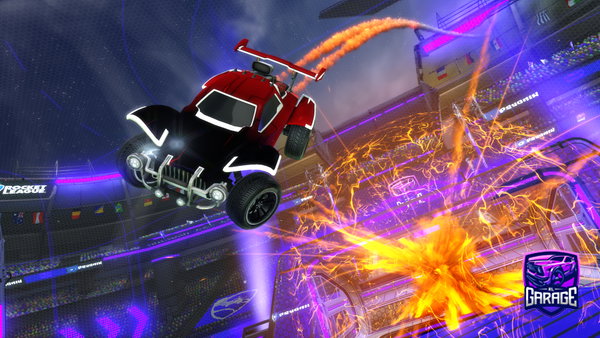 A Rocket League car design from corxpts