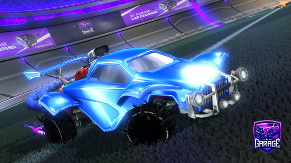 A Rocket League car design from Pontyees