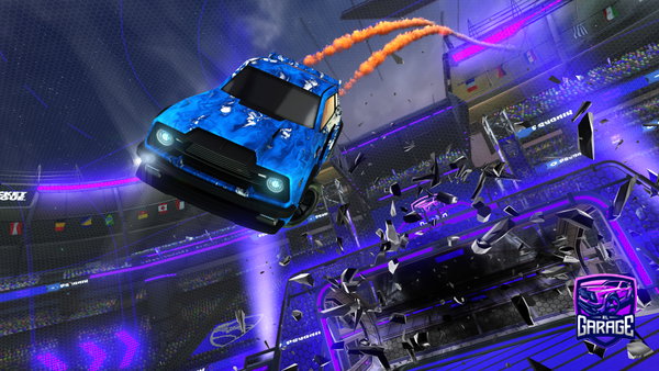 A Rocket League car design from Braydog567