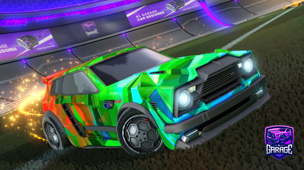 A Rocket League car design from ILovePIZZA00006