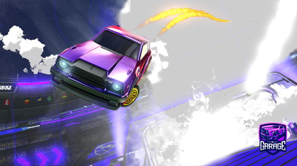 A Rocket League car design from Acksiame56