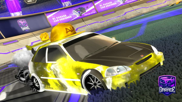 A Rocket League car design from SulFat