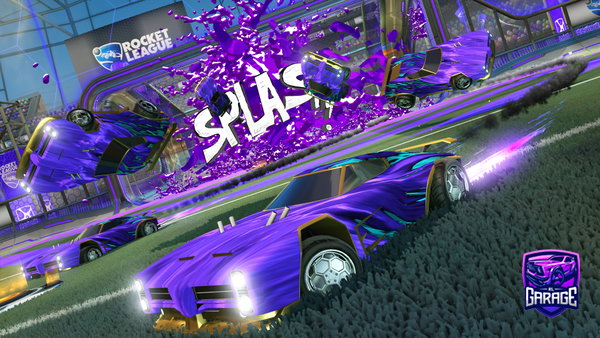 A Rocket League car design from PandaGamer5396