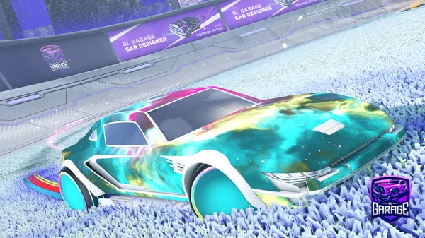 A Rocket League car design from cliffhanger774