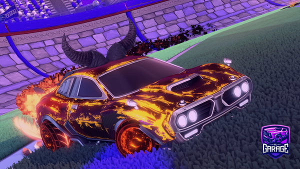 A Rocket League car design from ShindeiruVT