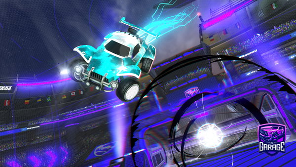 A Rocket League car design from pulseAU