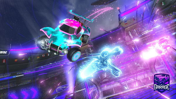 A Rocket League car design from 4L1