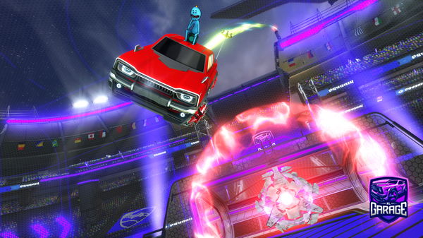 A Rocket League car design from Ven3x