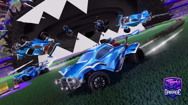 A Rocket League car design from PRanger101