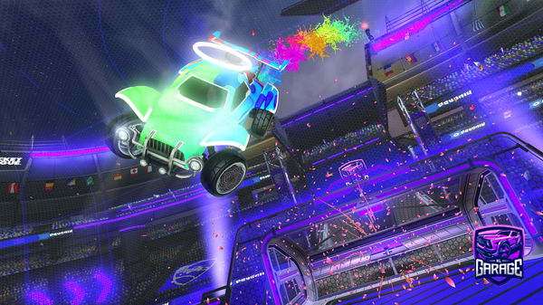 A Rocket League car design from Marton12