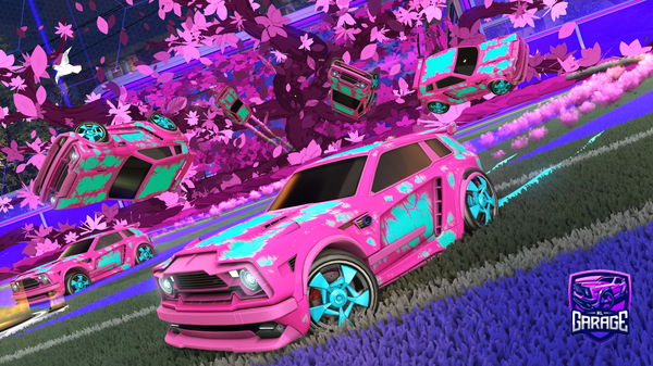 A Rocket League car design from ThatGuyDj