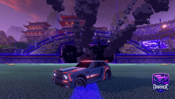 A Rocket League car design from Sarstad