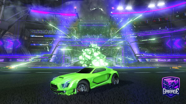 A Rocket League car design from Mazda3