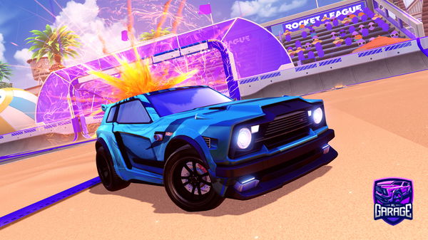 A Rocket League car design from SwtPie