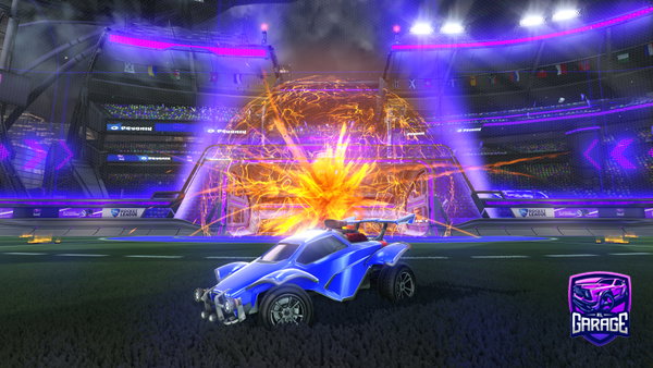 A Rocket League car design from dms4m