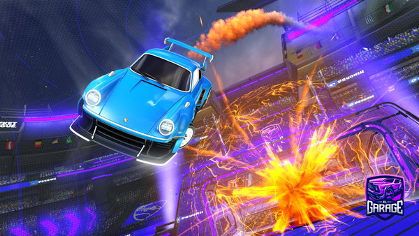 A Rocket League car design from Xseyon