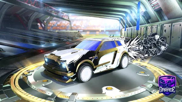 A Rocket League car design from Kuroba